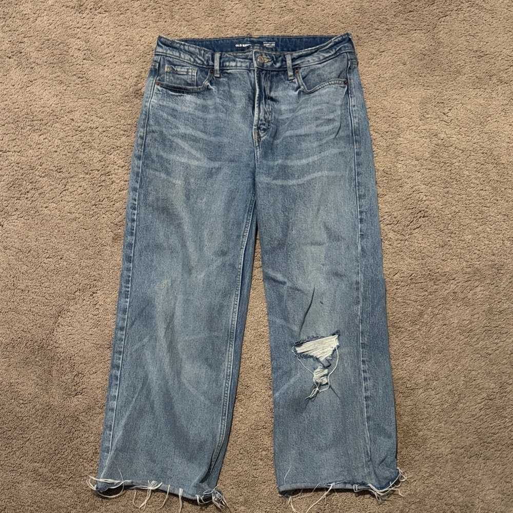 Old Navy Light Blue Boyfriend Jeans